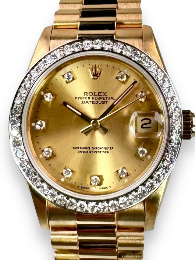 Rolex 68278 Mid Size 31 mm Diamond