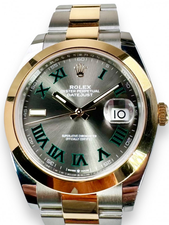 Rolex Datejust41 Wimbledon Dial  126303 Unworn