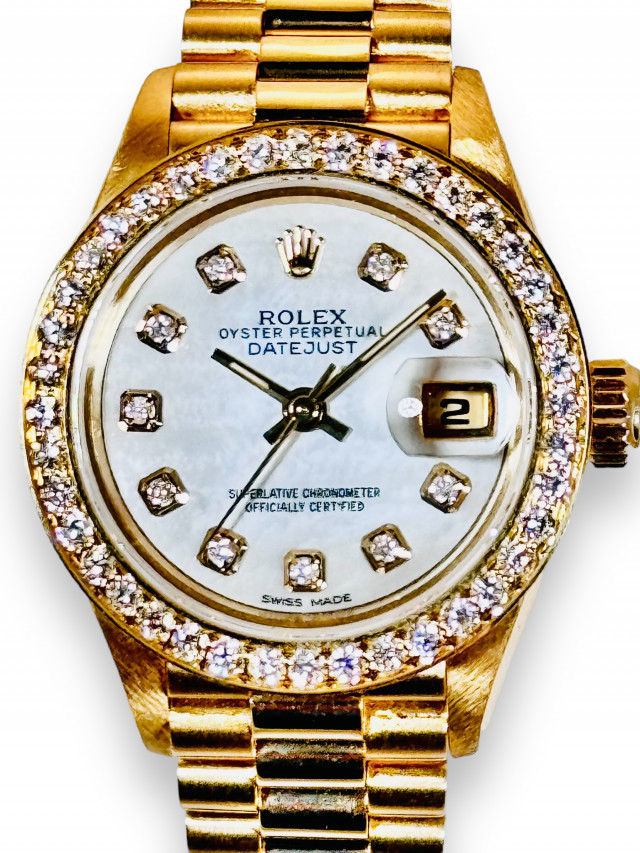 Diamond Rolex Datejust  69178