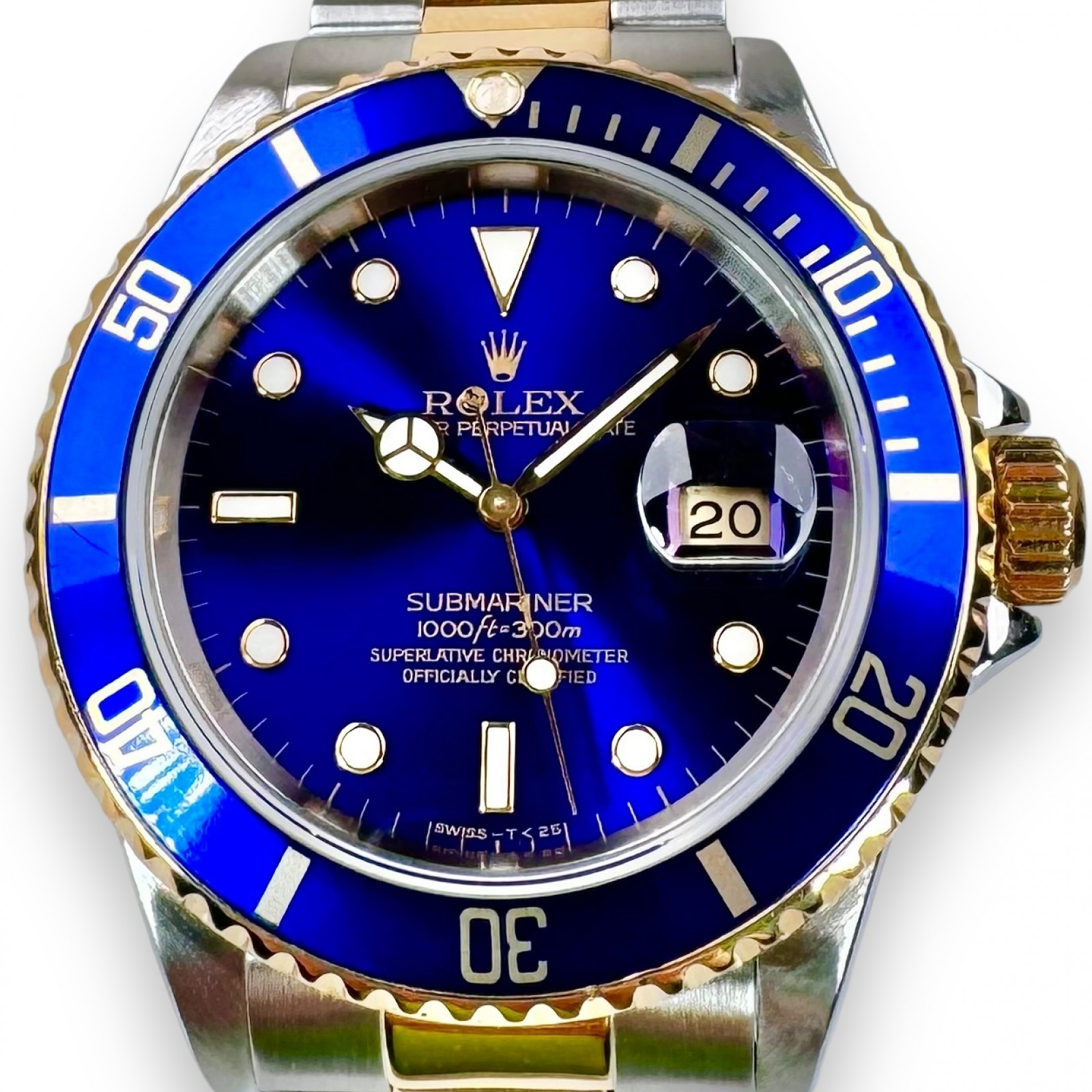 Rolex Submariner 101031 Rolex Submariner 16613 18 KT Gold Steel
