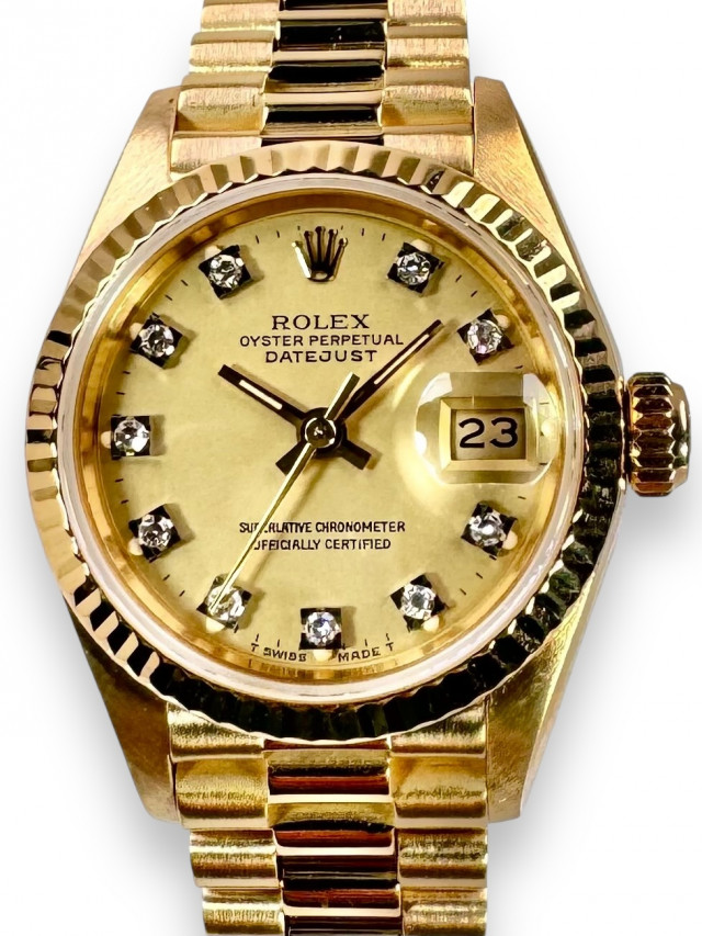 Rolex Datejust  69178 Diamond Dial