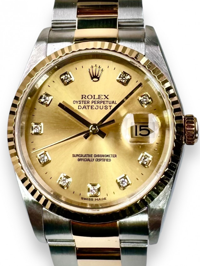 Rolex Datejust 16233  Diamond Dial