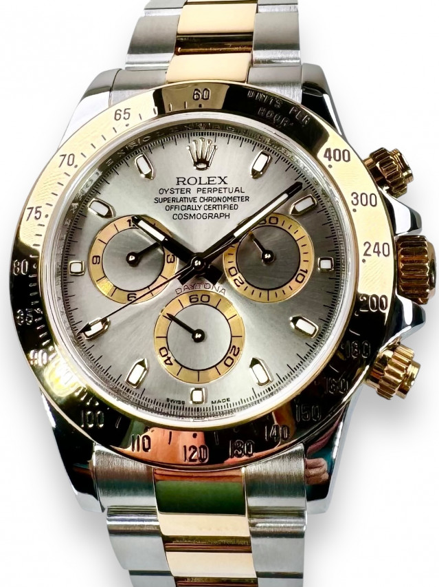 Rolex Daytona 116523 18 KT Gold & Steel