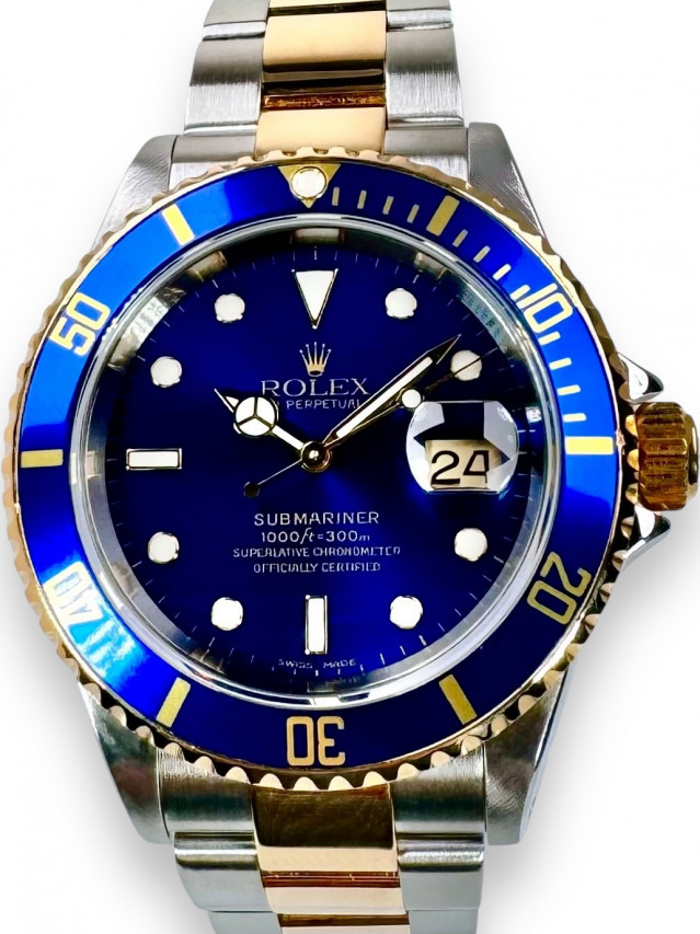 Rolex Submariner 16613 Blue "Love At First sight"