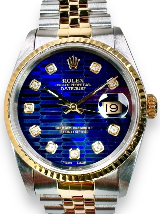 Rolex Datejust 16233 Diamond Motiff Dial