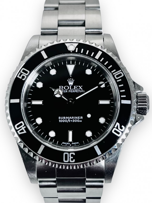 Rolex Submariner 14060 Non Date 2001