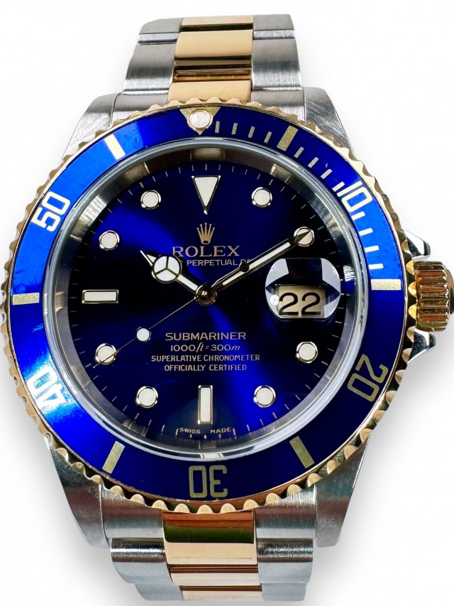 Rolex Submariner 16613 Blue Mint "Love At First sight"