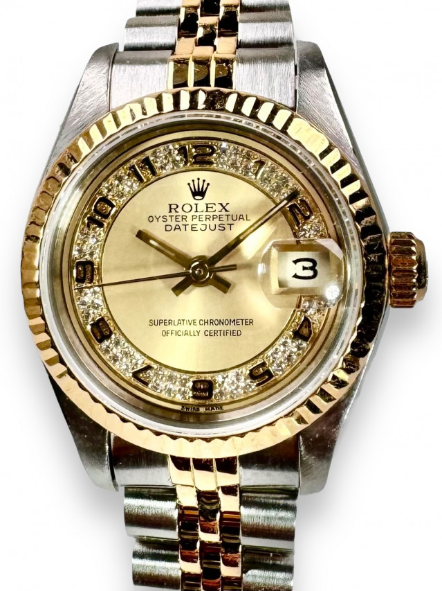 Rolex Datejust 69173 18kt Yellow Gold & Steel