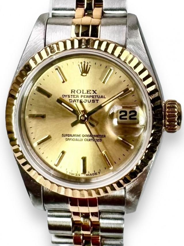 Rolex Datejust 69173  Champagne Dial