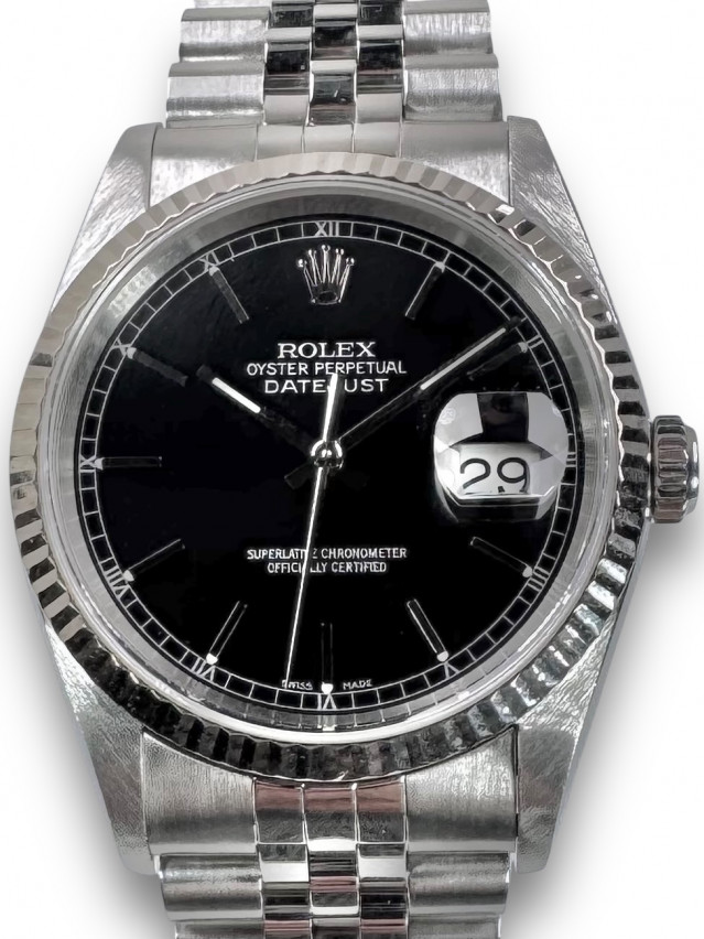 Rolex Datejust 16234 White Gold Bezel