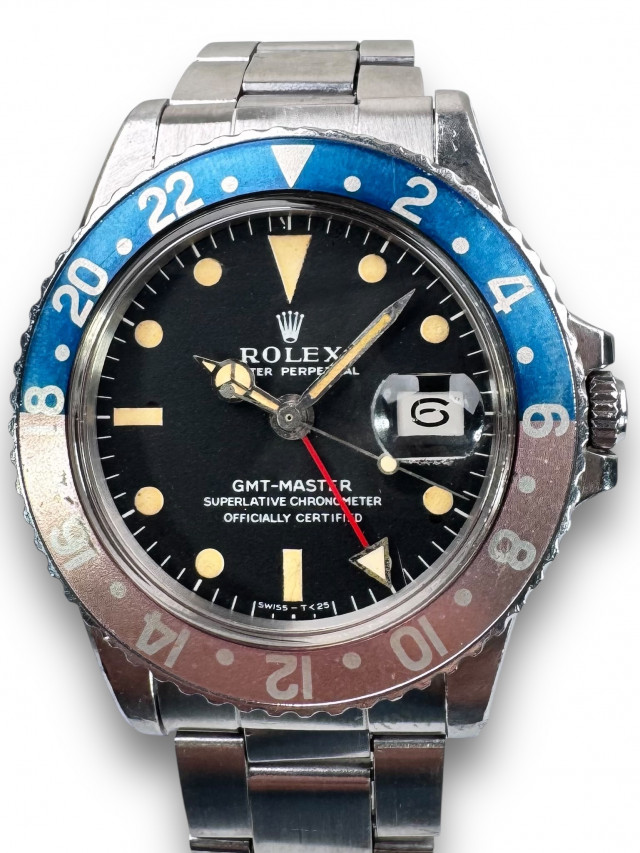 1971  Rolex GMT-Master 1675 MK1 Long E Dial