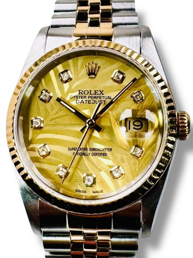 Rolex Datejust 16233 36 MM Gold & Steel