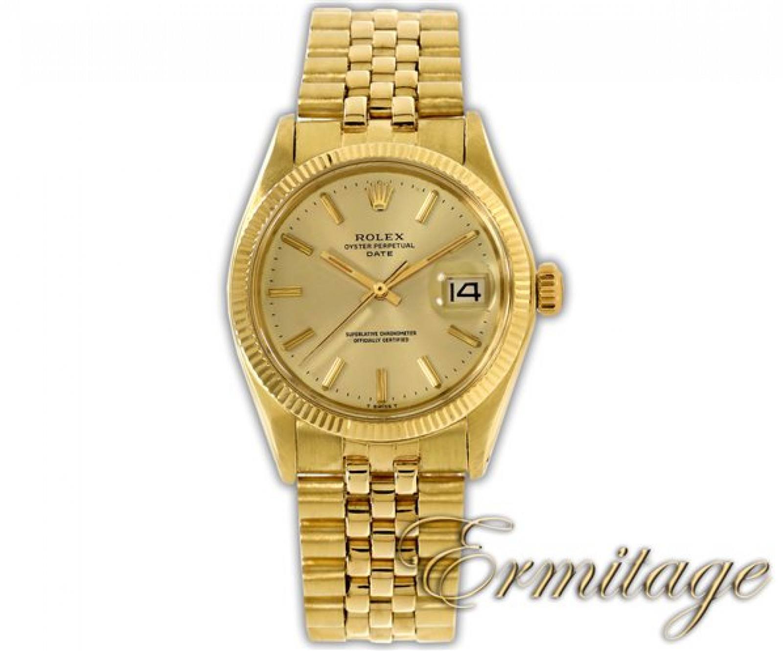 Vintage Rolex Date 1503 Gold Year 1972