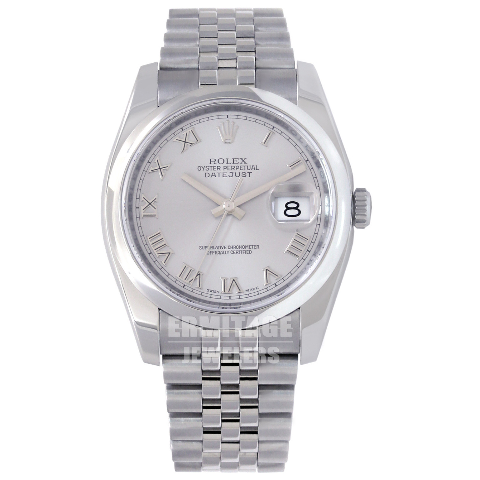 Pre-Owned Rolex Datejust 116200 with Steel Dial