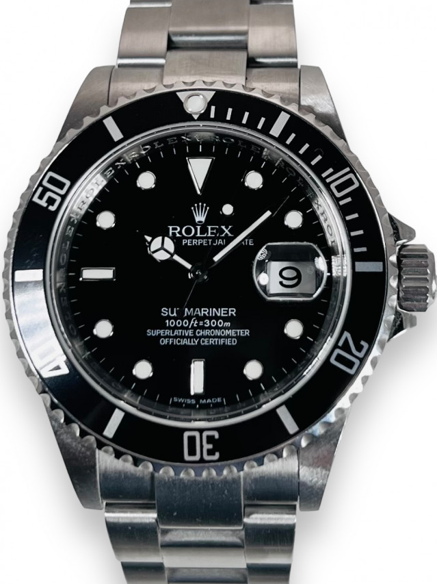Rolex Submariner 16610 Engraved Rehaut