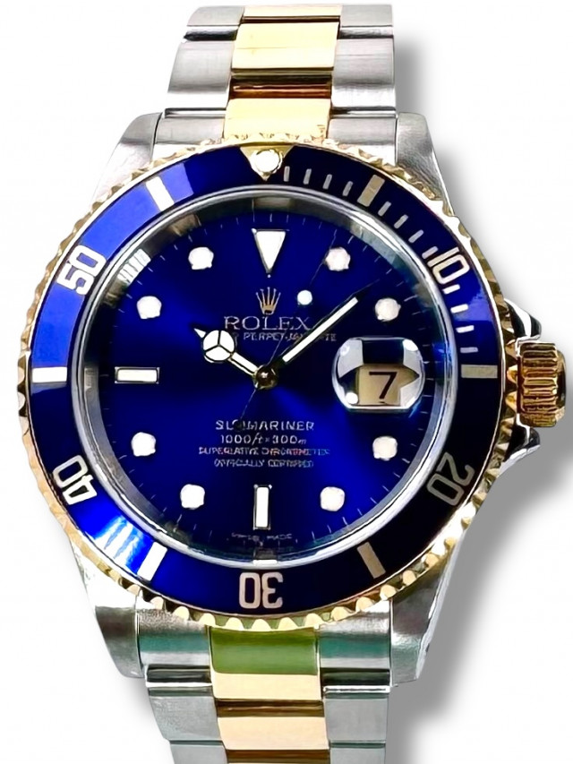 Rolex Submariner 16613 Blue  "Love At First sight"