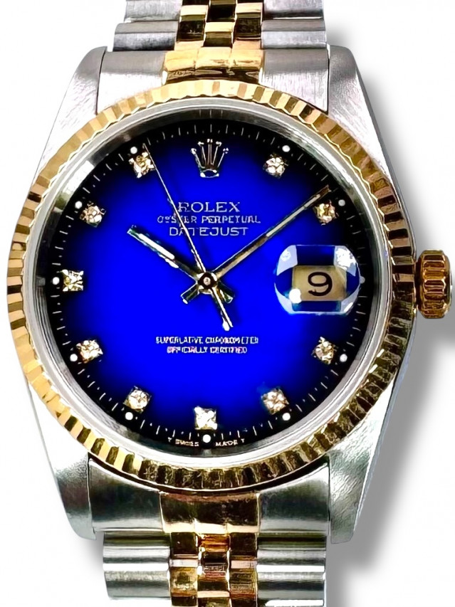 Rolex Datejust 16233  18KT Gold & Steel Bracelet