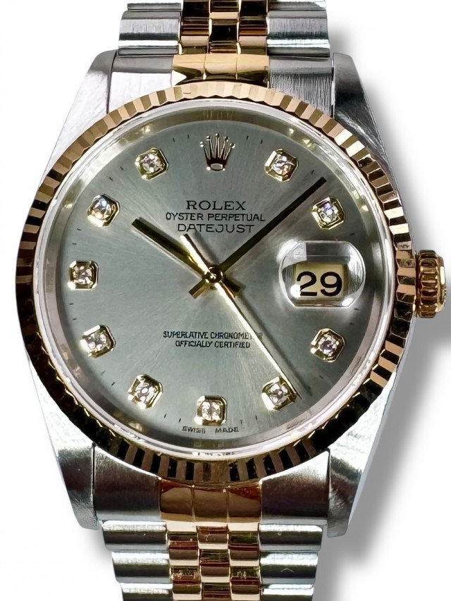 Rolex Datejust 16233 Steel Diamond Dial