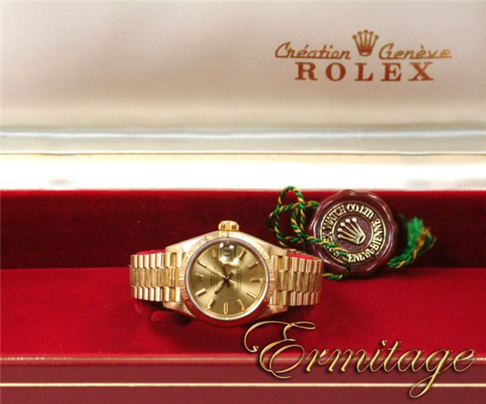 Rolex Datejust 69278 Gold with Bark Finish