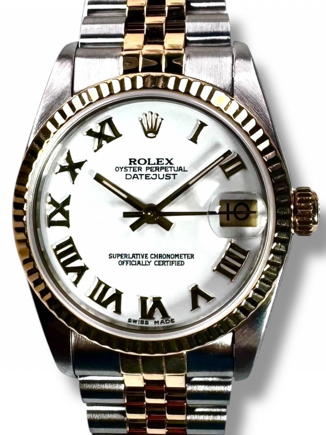 Mid Size Rolex Datejust 68273 18KT & Steel