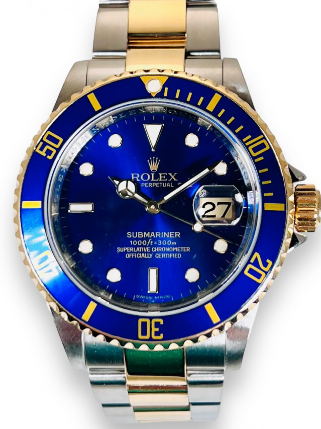 Rolex Submariner 16613 Engraved Rehaut 40MM