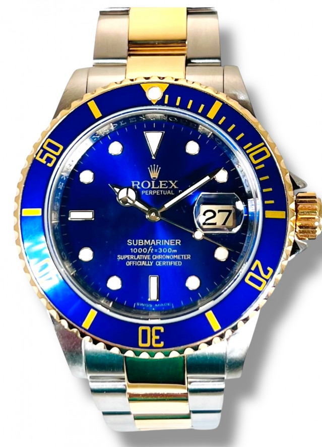 Rolex Submariner 16613 Engraved Rehaut