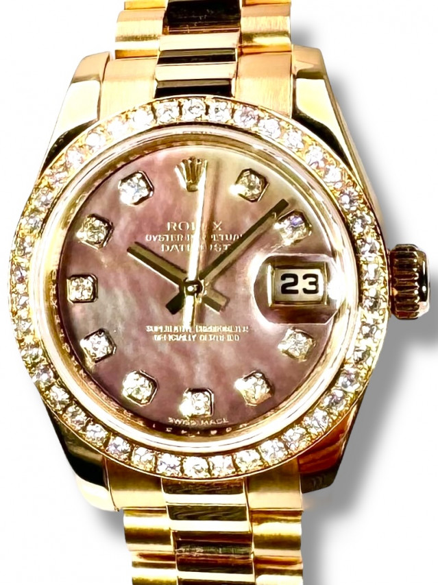 Rolex Diamond President 179138