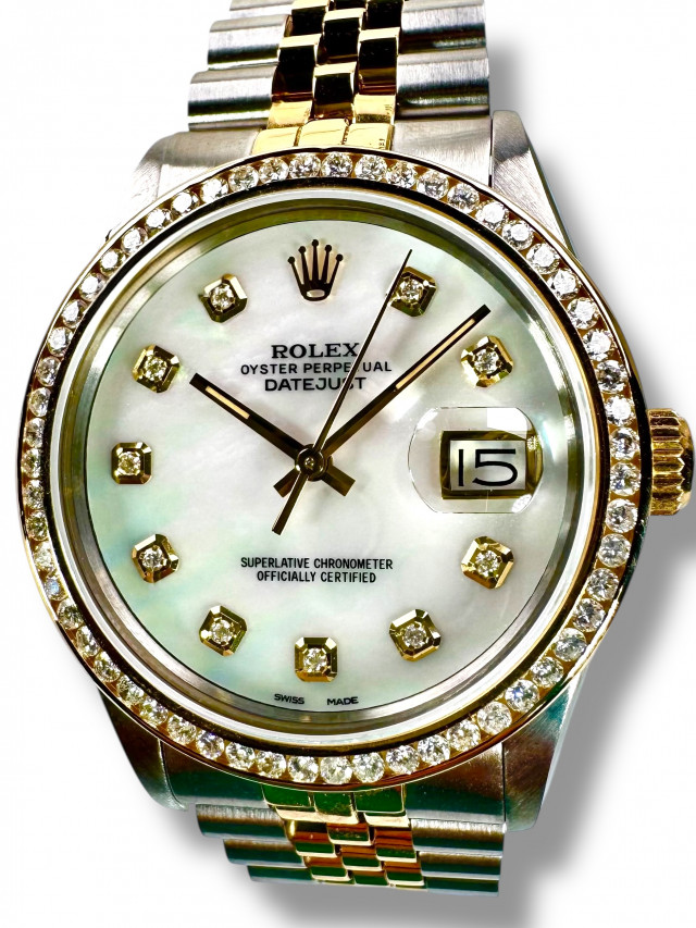 Diamond Rolex Datejust 16013