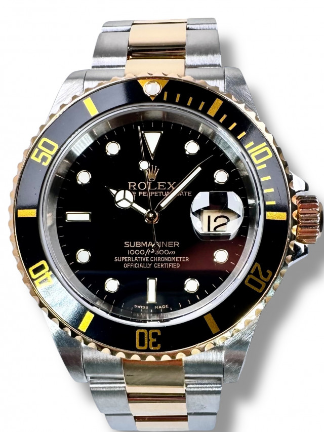Rolex Submariner 16613 Black Dial
