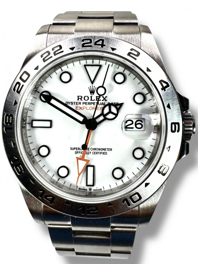 Rolex Explorer II 226570 White Dial 42 MM