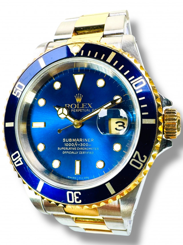 Rolex Submariner 16613 Blue Dial 40 MM