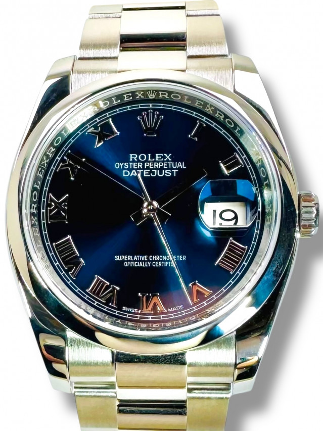 Rolex Datejust 116200 36 MM Roman Dial