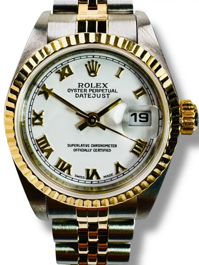Rolex Datejust 79173 Gold & Steel Roman Dial