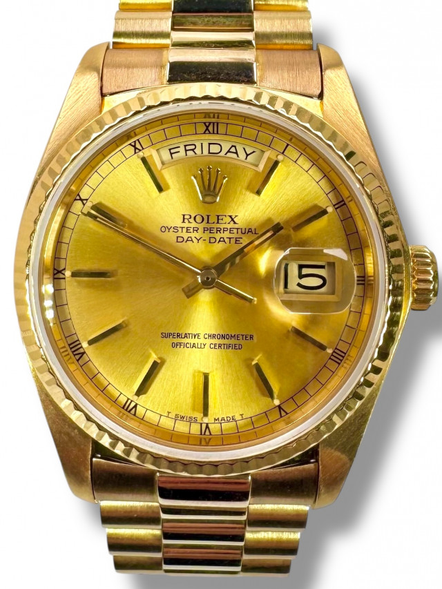 Rolex Day-Date 18038 18KT Gold President