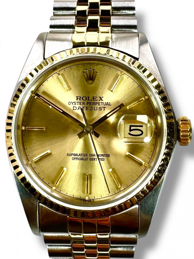 Rolex Datejust 16013 36 mm Champagne Dial
