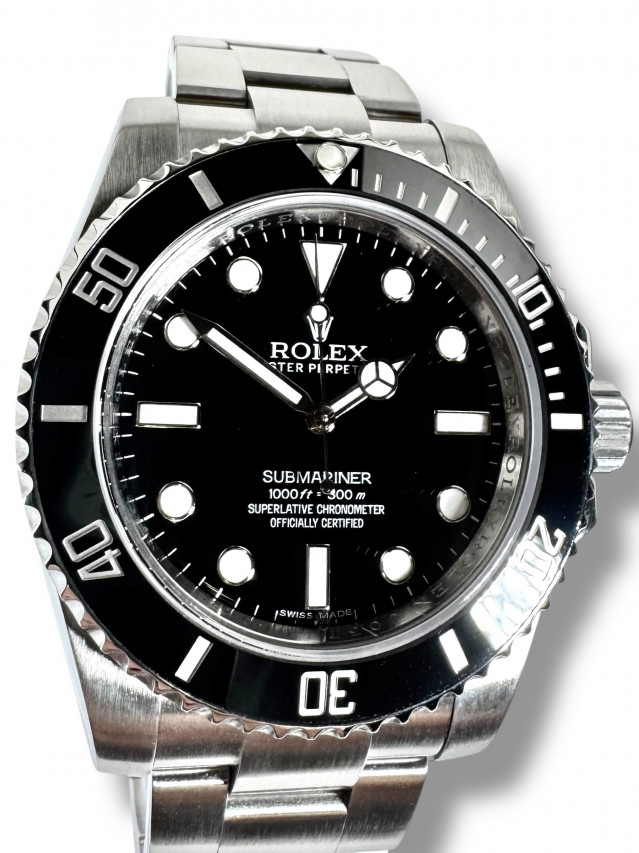 Rolex Submariner  114060 Ceramic Bezel 40MM