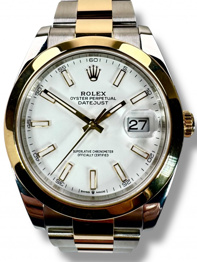 Rolex Datejust 41 White Dial  126303 Unworn