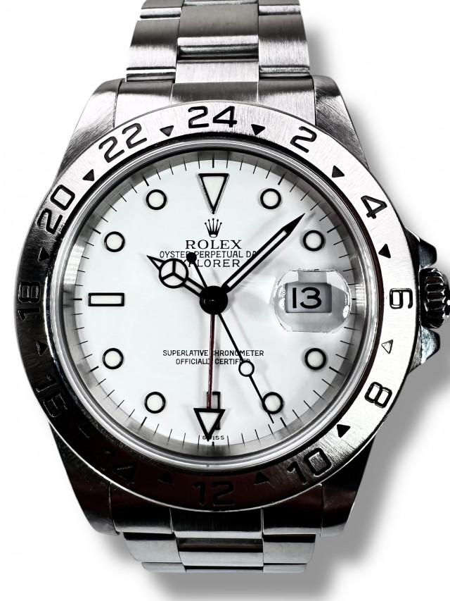 Rolex Explorer II 16570 Single Swiss  Dial