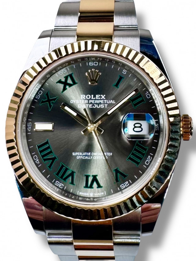 Rolex Datejust  126333 "Wimbledon" 41MM