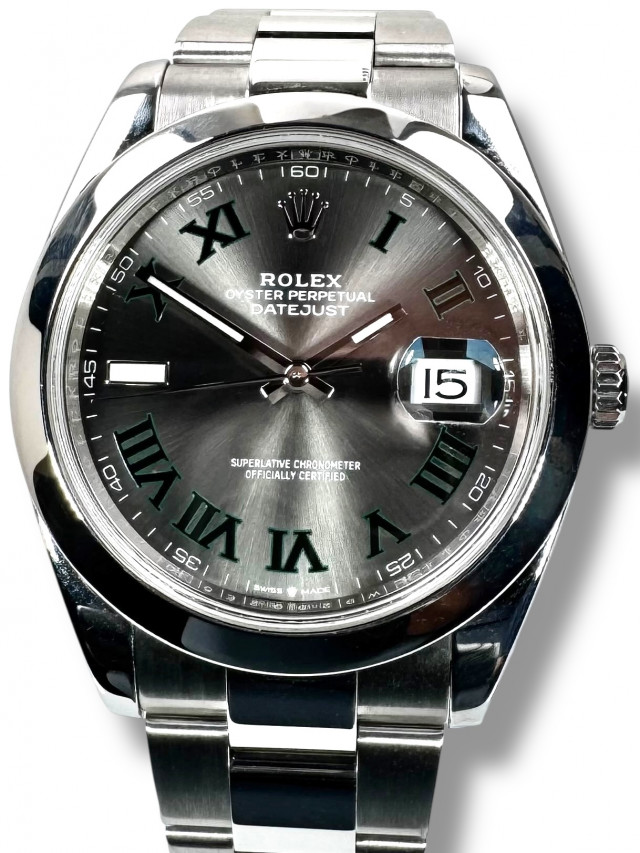 Rolex Datejust 41 mm Wimbledon Dial 2026 Unworn