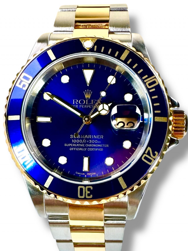 Rolex Submariner 16613 Blue 40MM