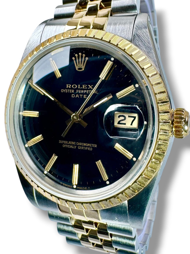 Rolex Date 15053 34 mm Gold & Steel