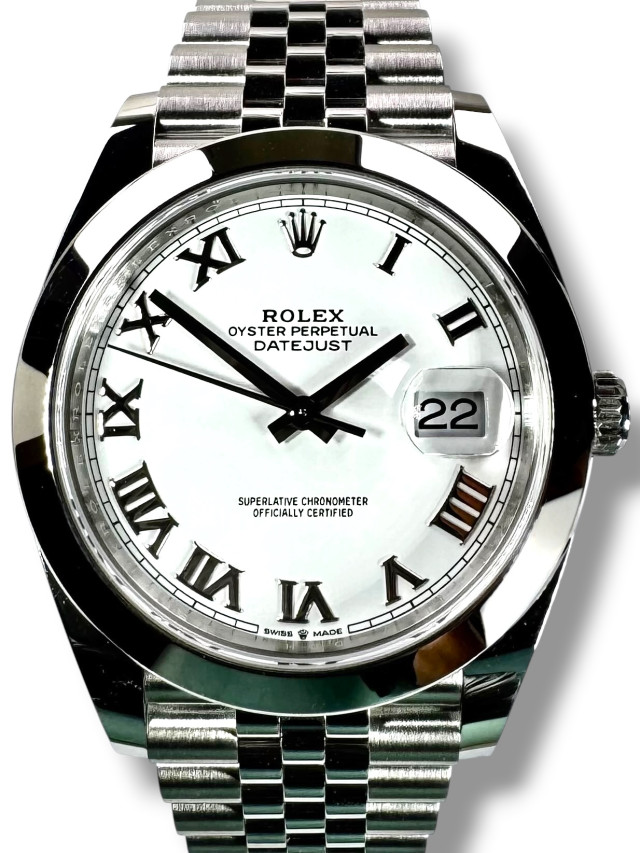 Rolex Datejust  126300  White 41MM