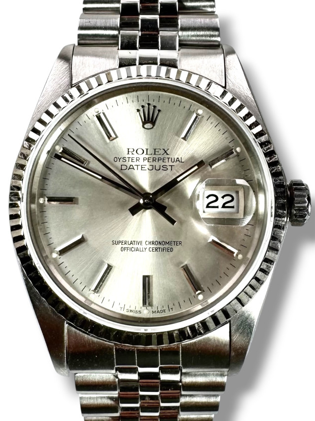 Rolex Datejust 16014 Silver Dial 36MM