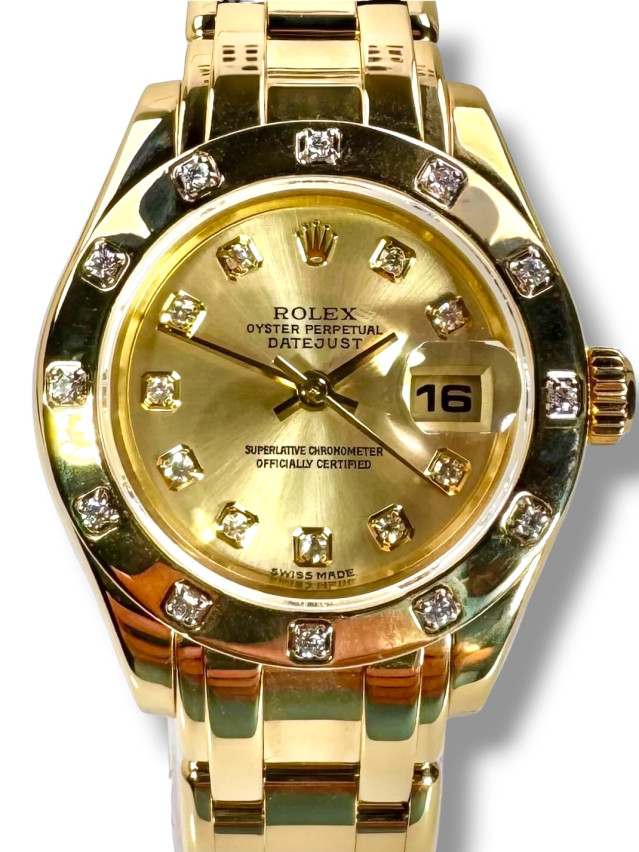 Rolex Pearlmaster Ladies Watch 80318