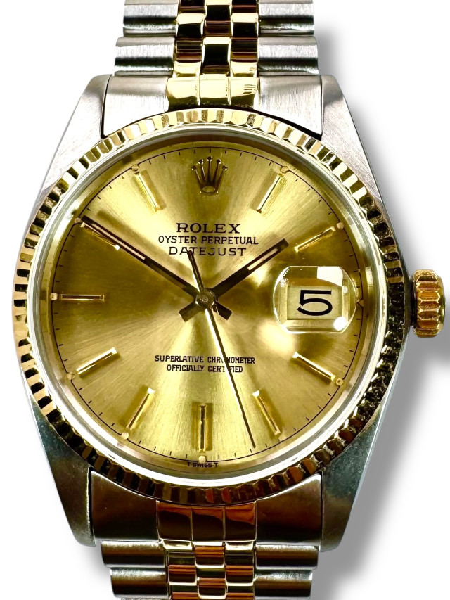 Rolex Datejust 16013  Champagne Dial 36MM