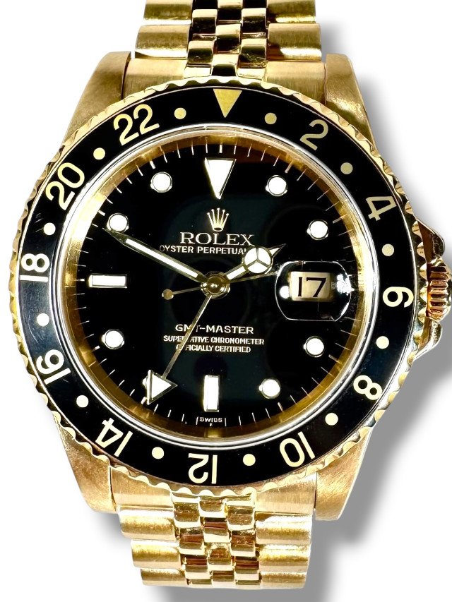 Rolex GMT 16758 18KT Gold 40MM