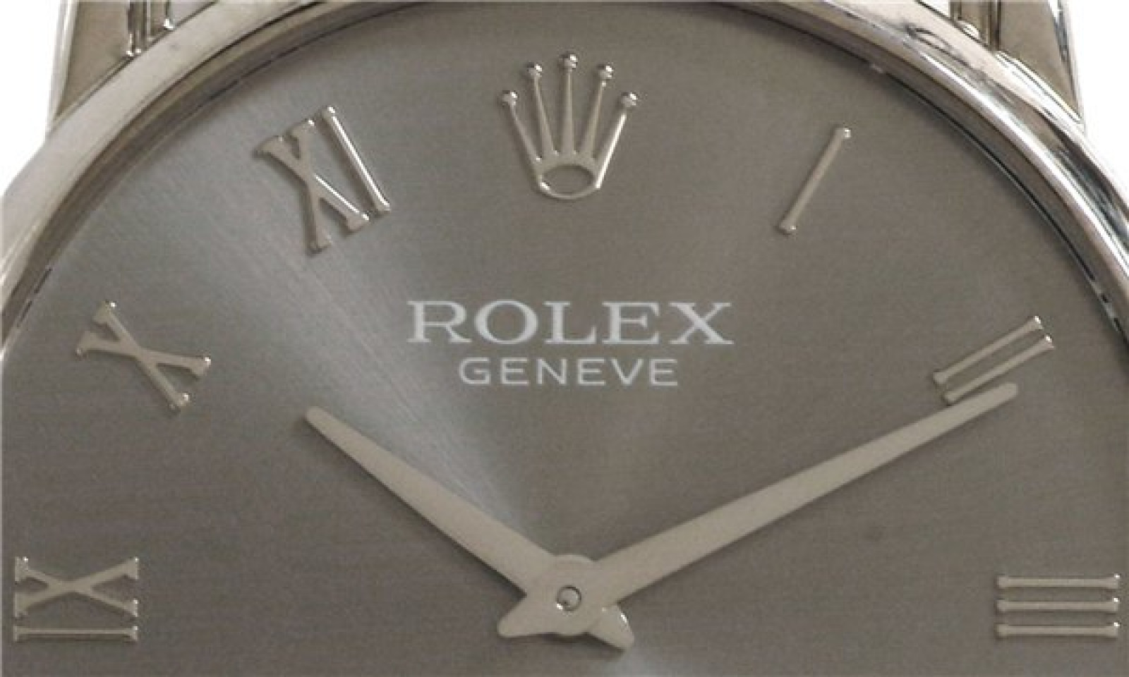 Rolex Cellini 5116/9 White Gold with Slate Dial & Roman Markers