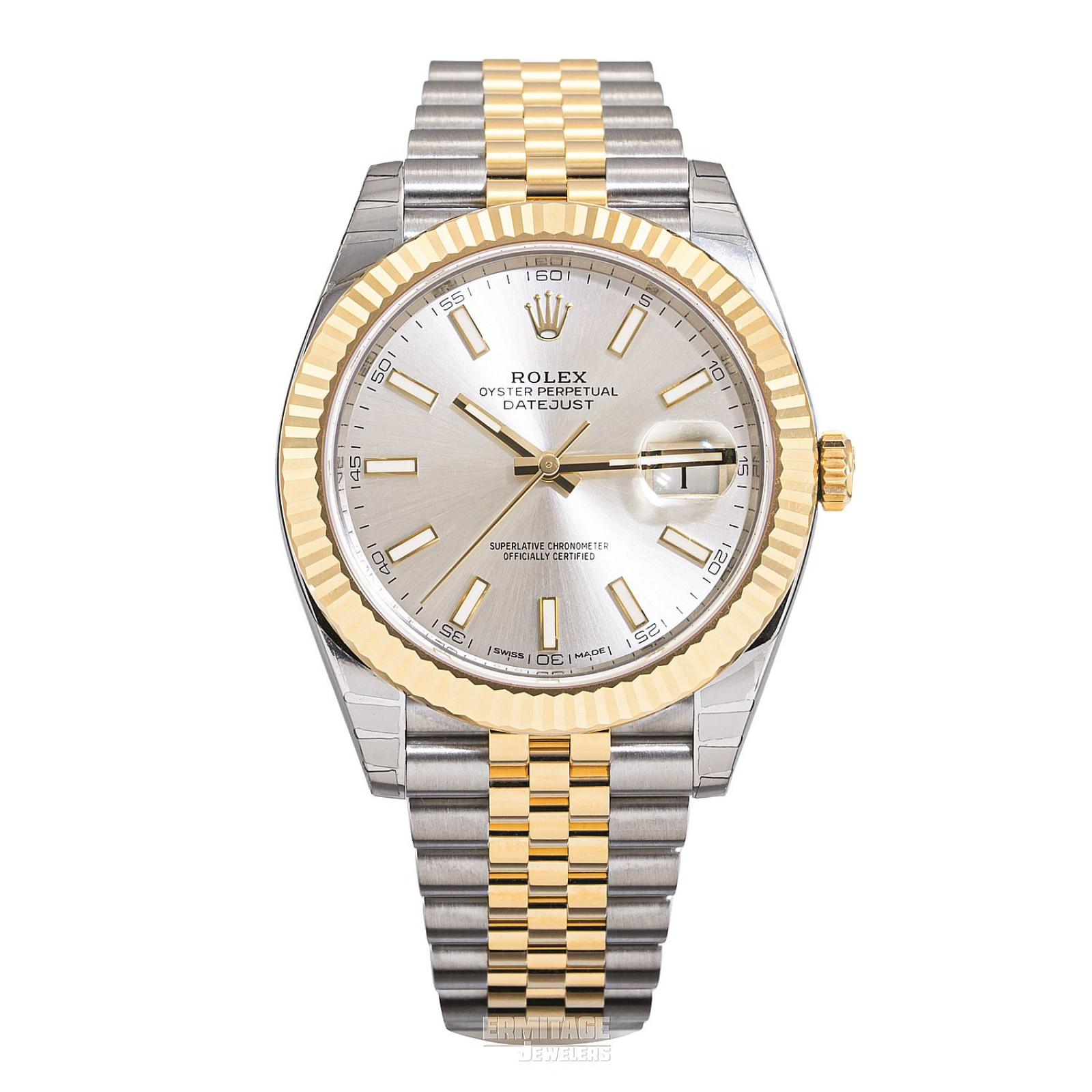 2018 Rolex Datejust Ref. 126333 Fluted Silver
