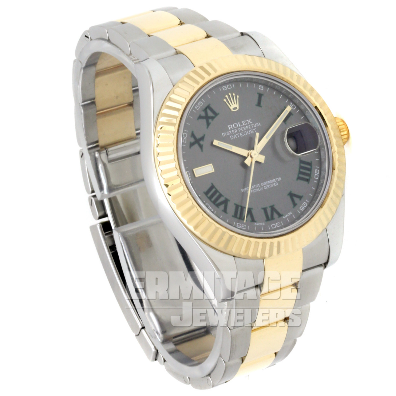 Rolex Datejust 116333 with Slate Dial